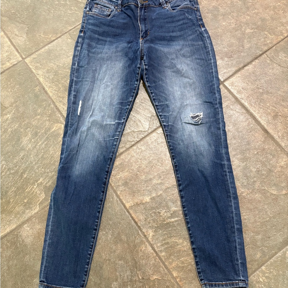 Kut from the Kloth Women’s Dark Blue Jeans 10